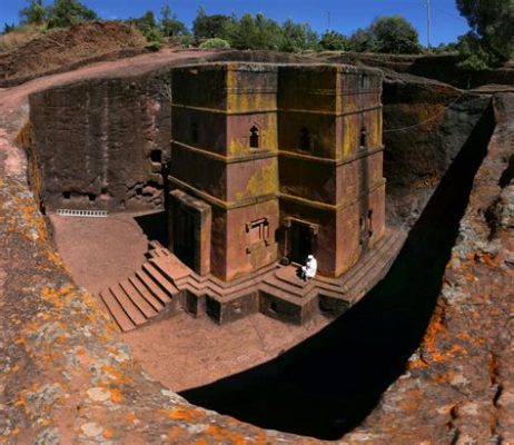 A Igreja de São Jorge em Lalibela: Uma Maravilha Esculpida na Rocha e Testemunho da Fé Inabalável!